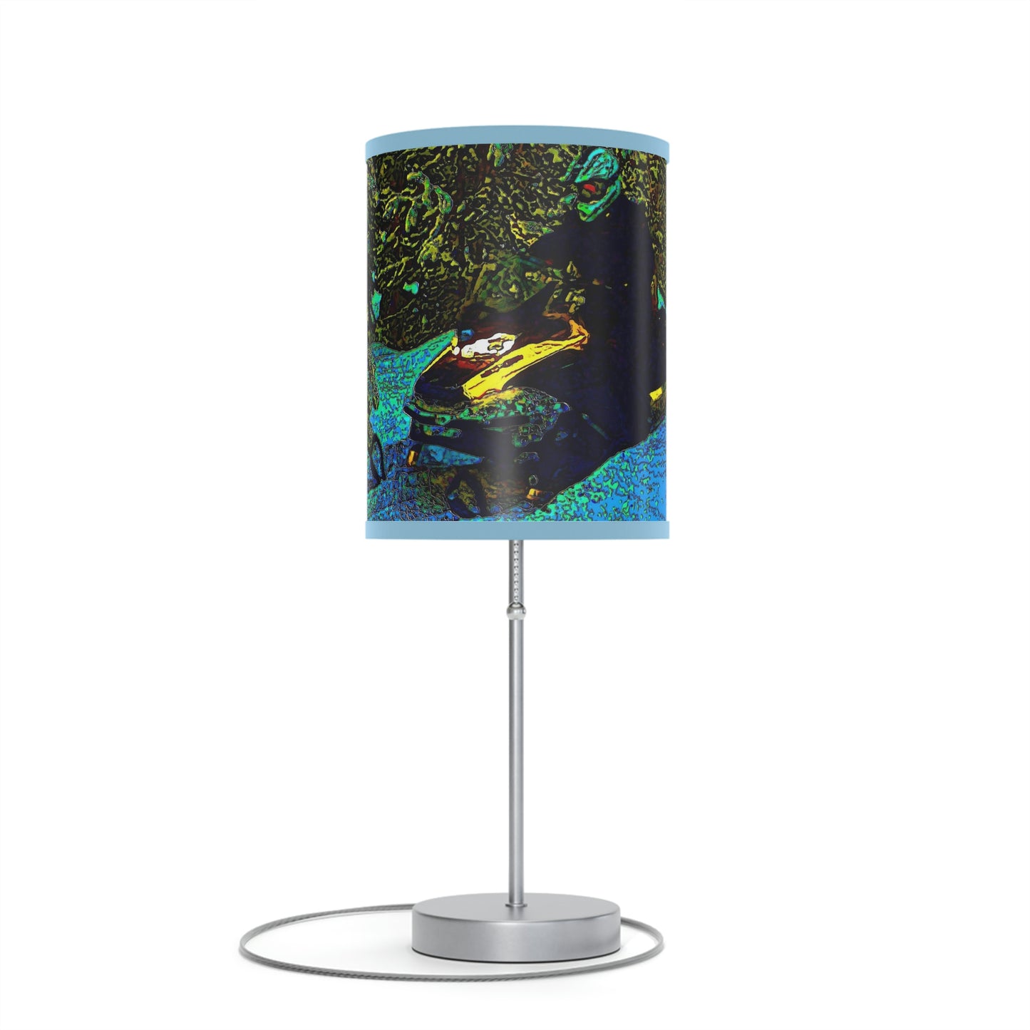 Lamp on a Stand, US|CA plug ... Yep ... "Another Day ... Riding Through The Wilderness ... " ... February 2023 ... Original Works ...