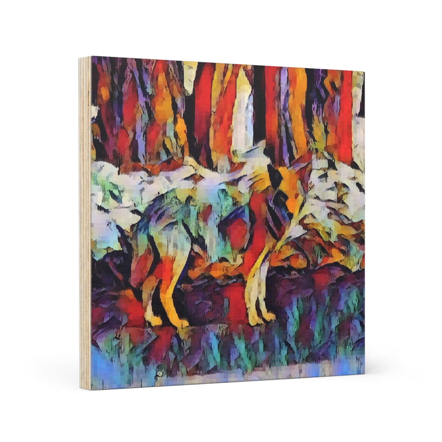 Wood Canvas ... Coyote ... "Yosemite Valley: Circa May23 ... KPH Base Photo" ... Original Works ...