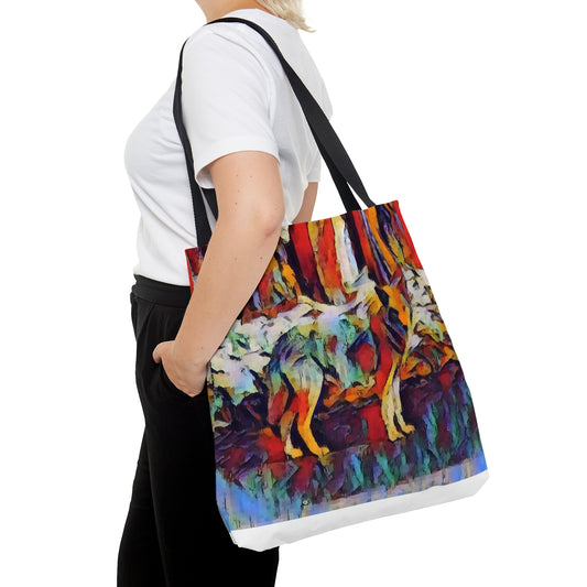 Tote Bag (AOP) ... Coyote ... "Yosemite Valley: Circa May23 ... KPH Base Photo" ... Original Works ...
