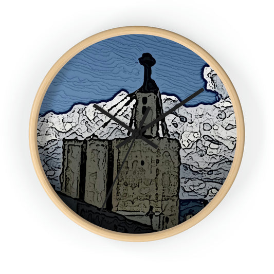 Wall clock ... "ICP: Idaho County Propane ... 'Production Facilities Grangeville, Idaho' ... "  Original Works: Rendering Time: 10 Hours ...