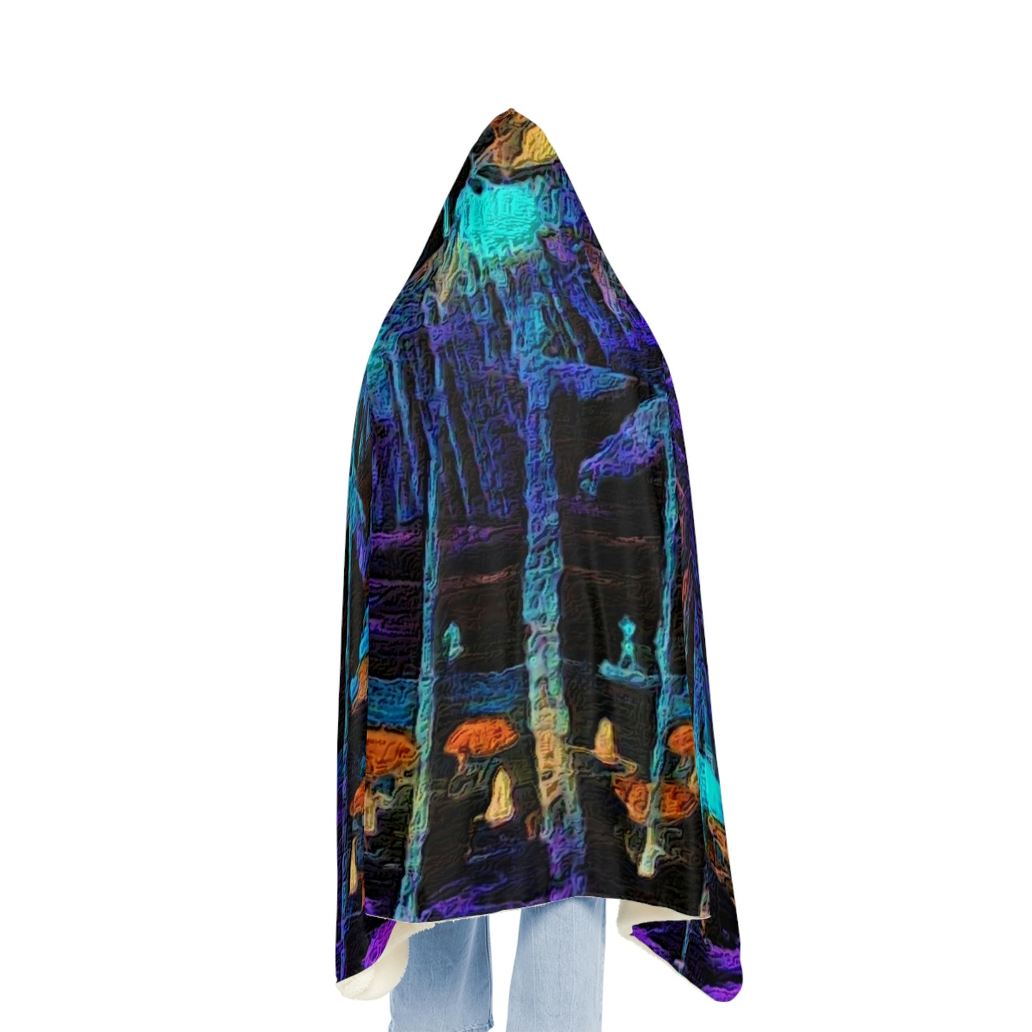 Snuggle Blanket ... "The Royal Hawai'ian: Waikiki Beach_Beach" ... Honolulu, HI ... October 2014 (Halloween) ... Original Works ...