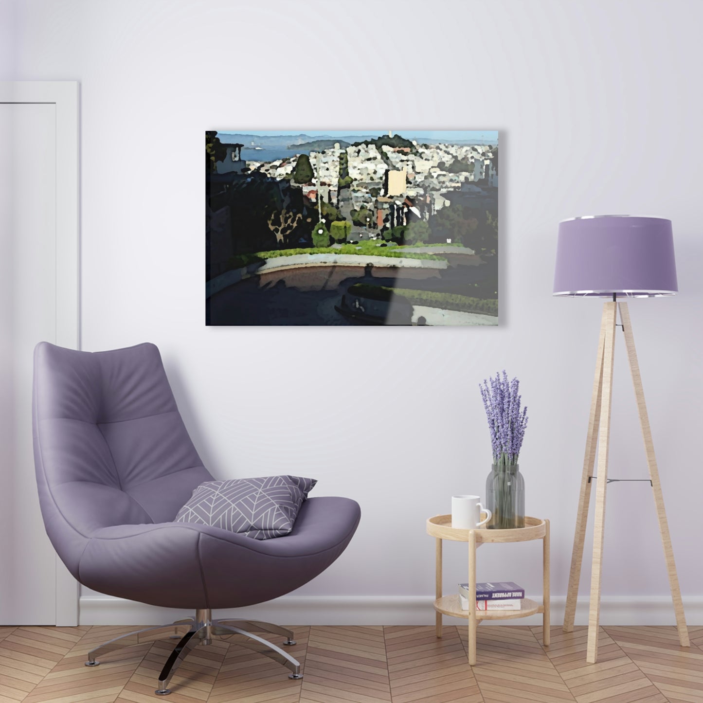 Acrylic Prints ... "Lombard Street San Francisco, CA, USA" ... Family Archives 1970's ... Original Works ...