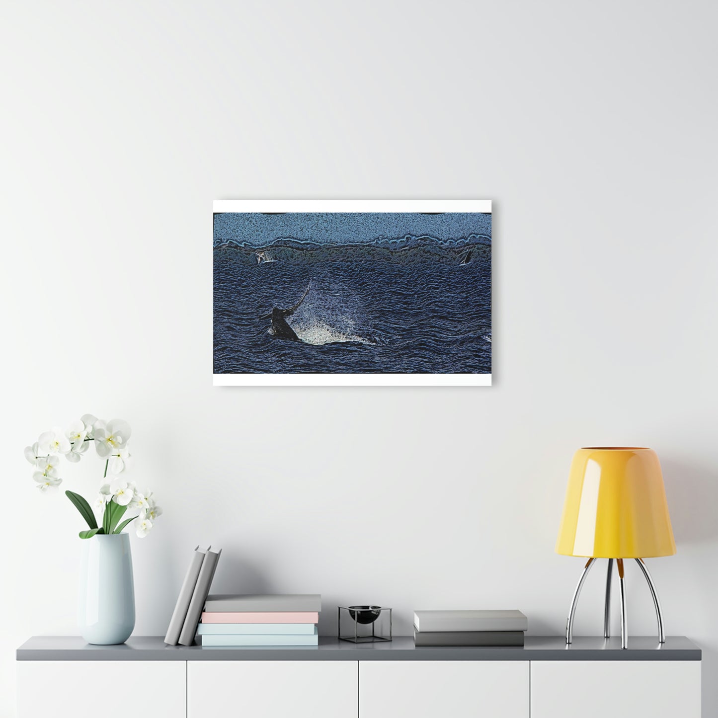 Acrylic Prints (French Cleat Hanging) ... "A Trio Of Humpback Joy" ...  Maui, HI ... April Fools Day ... 1Apr23 ... Original Works - Family Archives ...