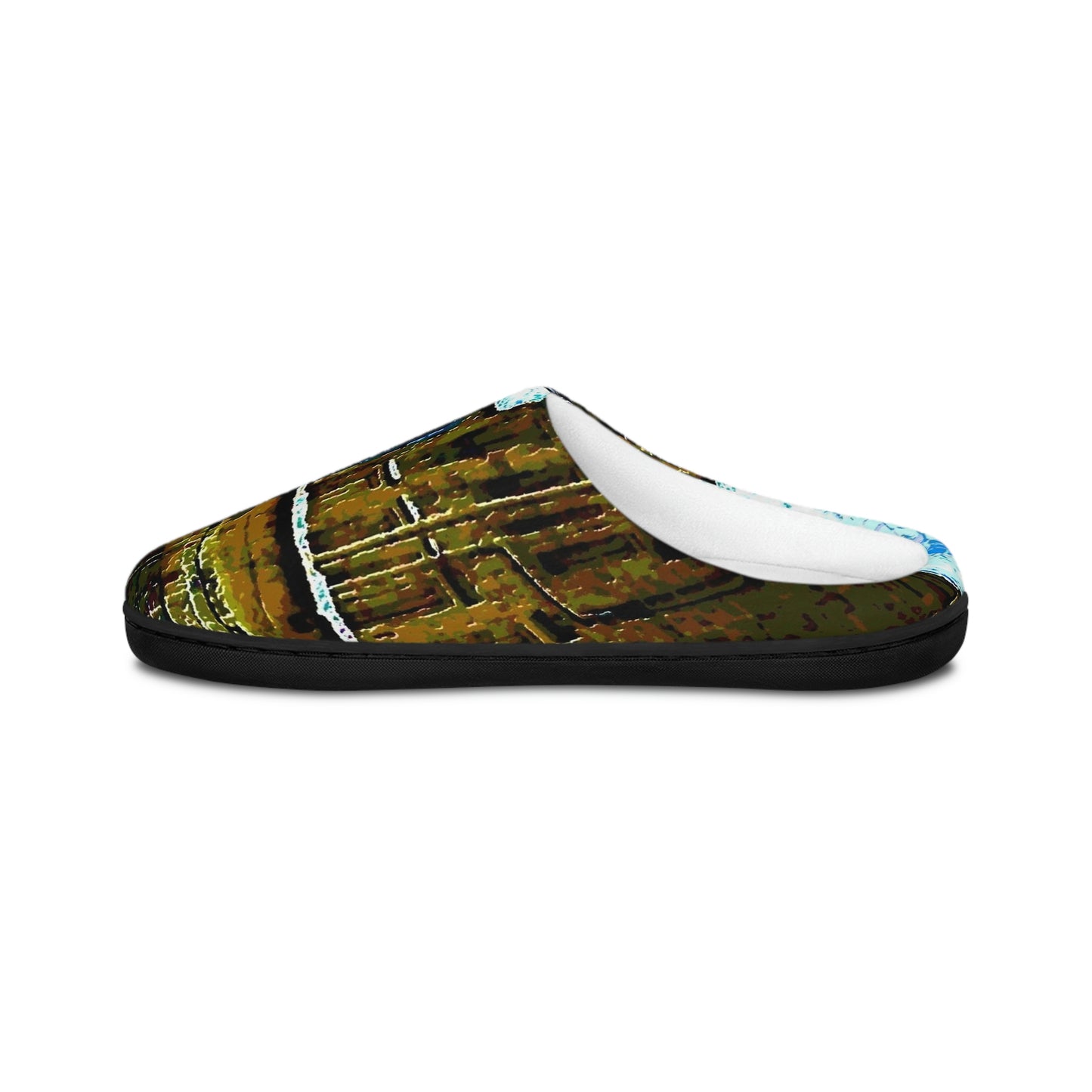 Men's Indoor Slippers ... Walikng The Streets & Alleys ... 'Strolling The Canals ... '  ... Original Works  ...