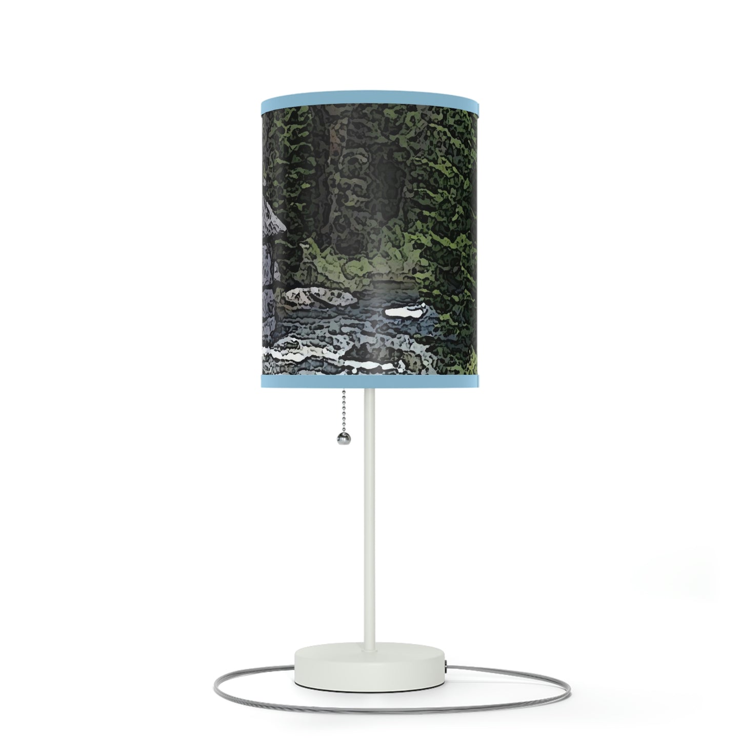 Lamp on a Stand, US|CA plug ... "I Am Innocent" ... Tricky-Dick Immortalized ... Nixon Rock: Along The River ... Central Idaho, Summer 2020 ... Original Works ...