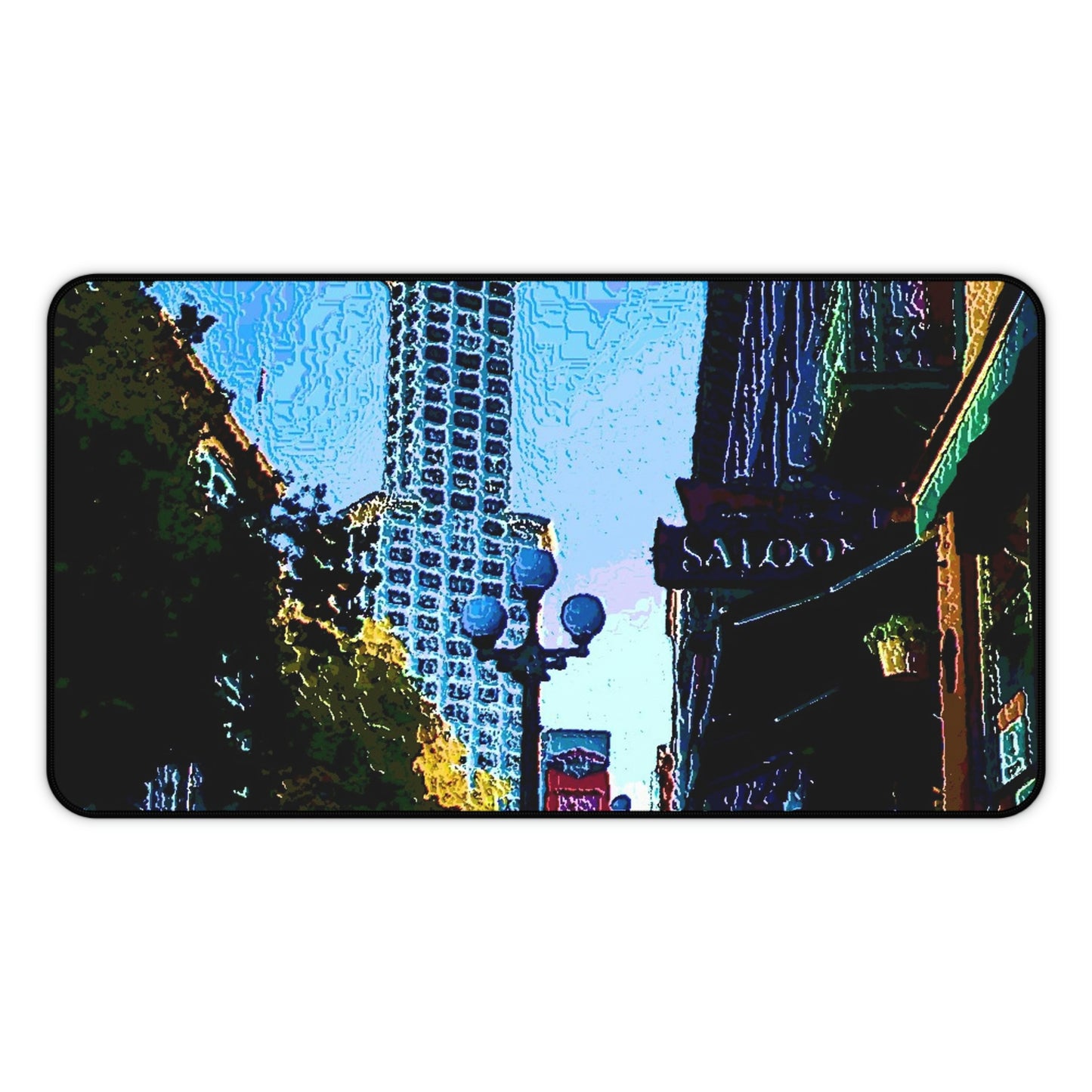 Desk Mat ...  Pioneer Square & Smith Tower ... 'That World Famous View' ... Colleague Supplied Photo ... Original Works ...