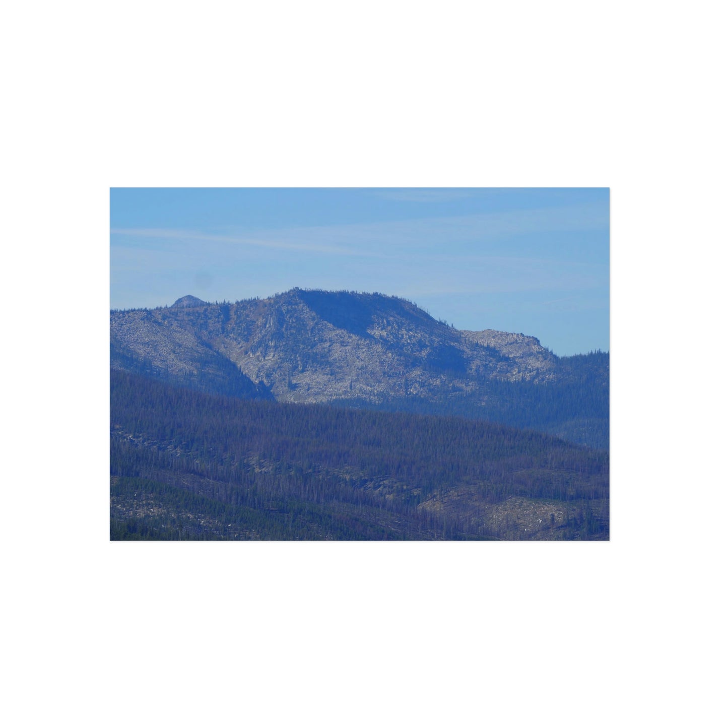 Aluminum Composite Panels ... Looking West ... The Gospel Hump Wilderness: "Mineral Butte & Buffalo Hump" ... September 2022 ... Base Photo For Client Custom-Art Folio ...