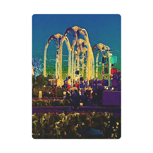 Poker Cards ... "Arches 'Like-No-Other' ... " Seattle World's Fair: 1962. A Family Original ...