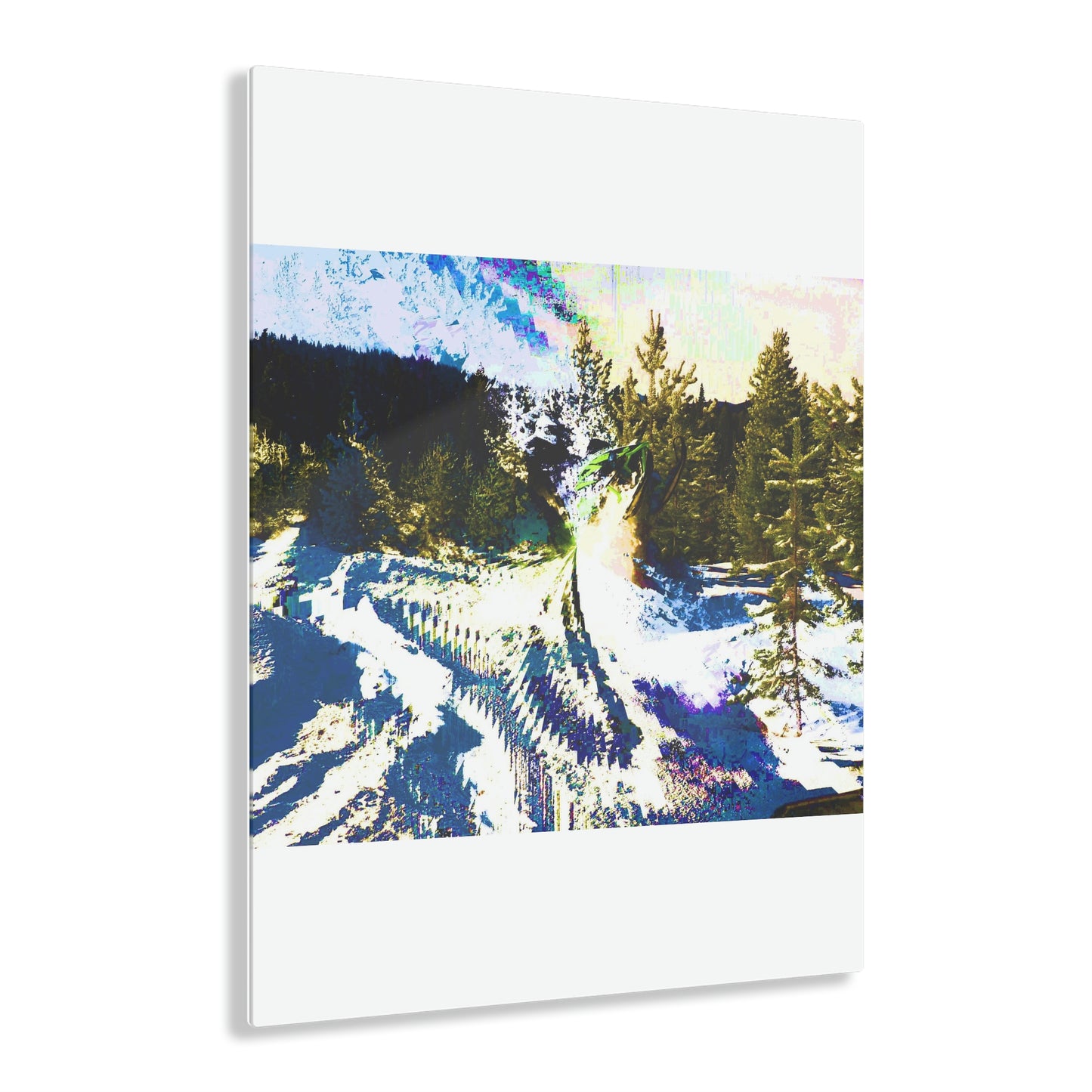 Acrylic Prints ... "No Time 'Like-Air-Time' ..." ... A True Master At His Craft ... December 2022, Rhett Creek, Idaho ... Original Works ...