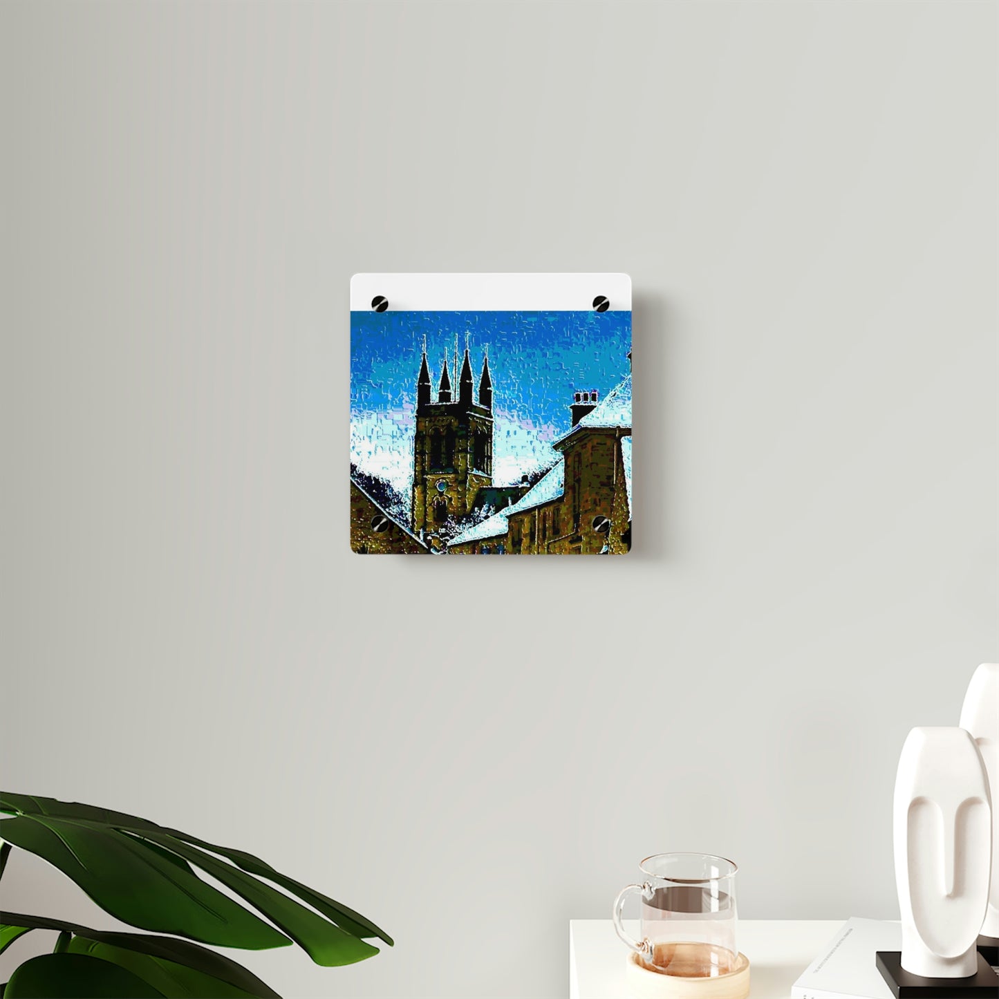 Acrylic Wall Art Panels ....  Walikng The Streets & Alleys ... 'Strolling The Canals ... '  ... Original Works  ...