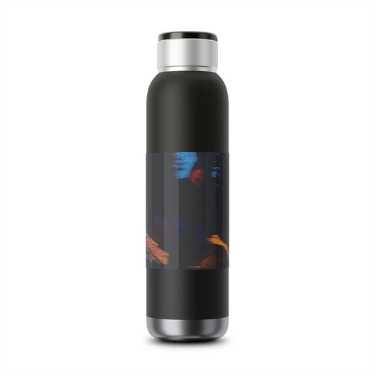 Soundwave Copper Vacuum Audio Bottle 22oz ... Two Modes Of Winter Transportation ... "Which One To Drive Next?" ... Choices-Choices-Choices ... Circa 4Jan23 ... Original Works ...