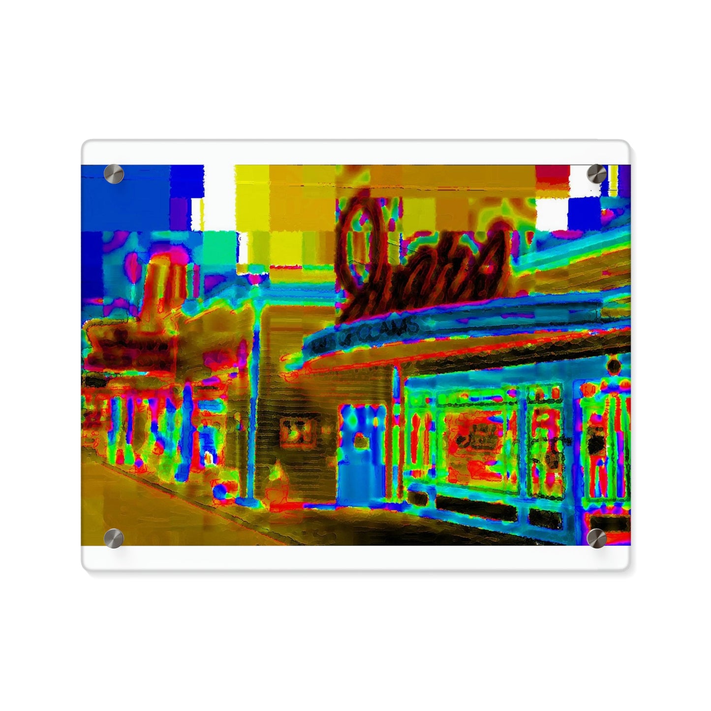 Acrylic Wall Art Panels ...  In-A-Hurry & Stressed? ... Remember: Keep "Clam" ... Clam_Happy ...  'Ivars: Seattle Waterfront' ... Personal Archives ... Original Works ...