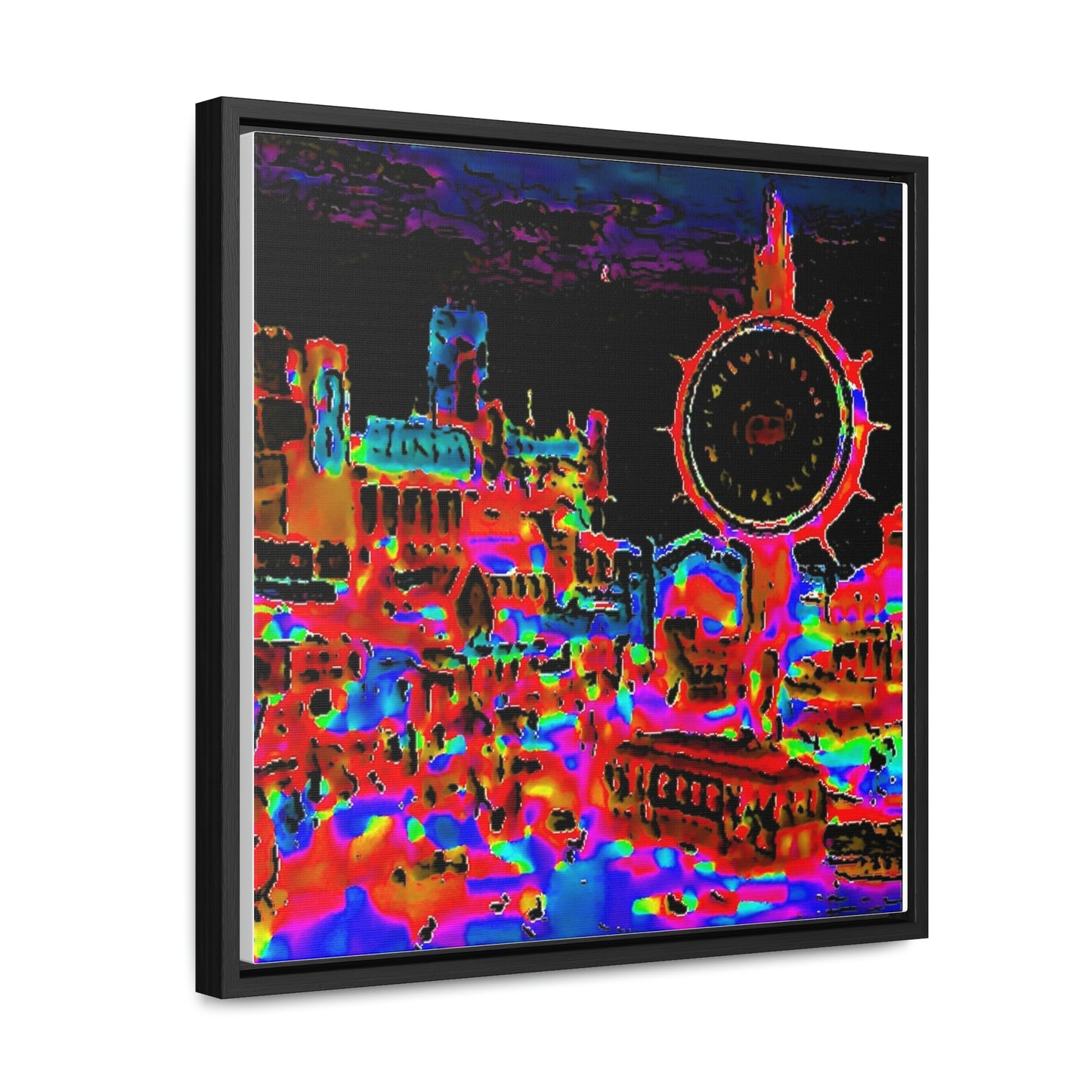 Gallery Canvas Wraps, Square Frame ... "No.9 Fishermen's Grotto - Fishermen's Wharf, SF, California" ... Family Archives: 1970's ... Original Works ...