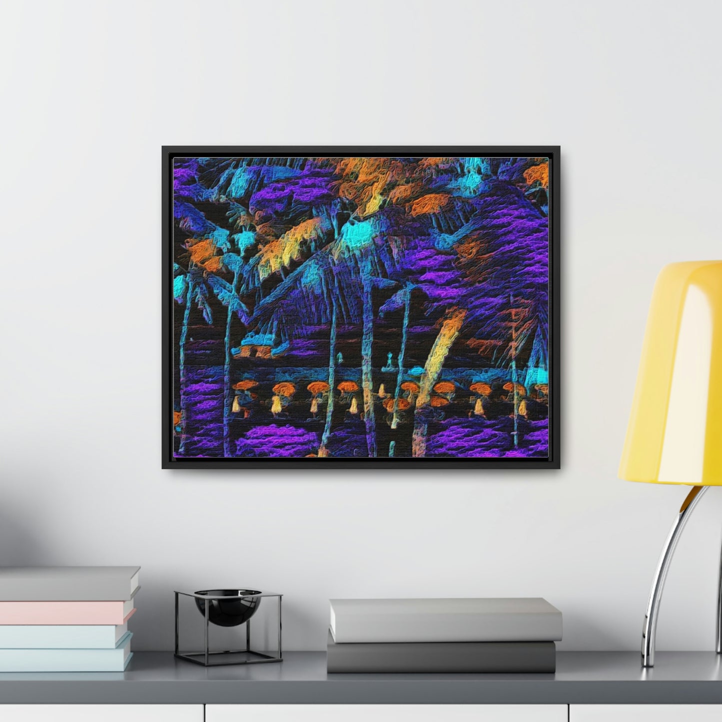 Gallery Canvas Wraps, Horizontal Frame ... "The Royal Hawai'ian: Waikiki Beach_Beach" ... Honolulu, HI ... Ocotber 2014 (Halloween) ... Original Works ...