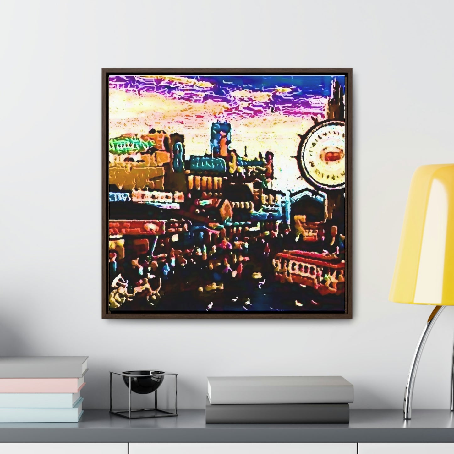 Gallery Canvas Wraps, Square Frame ... "No.9 Fishermen's Grotto - Fishermen's Wharf, SF, California" ... Family Archives: 1970's ... Original Works ...