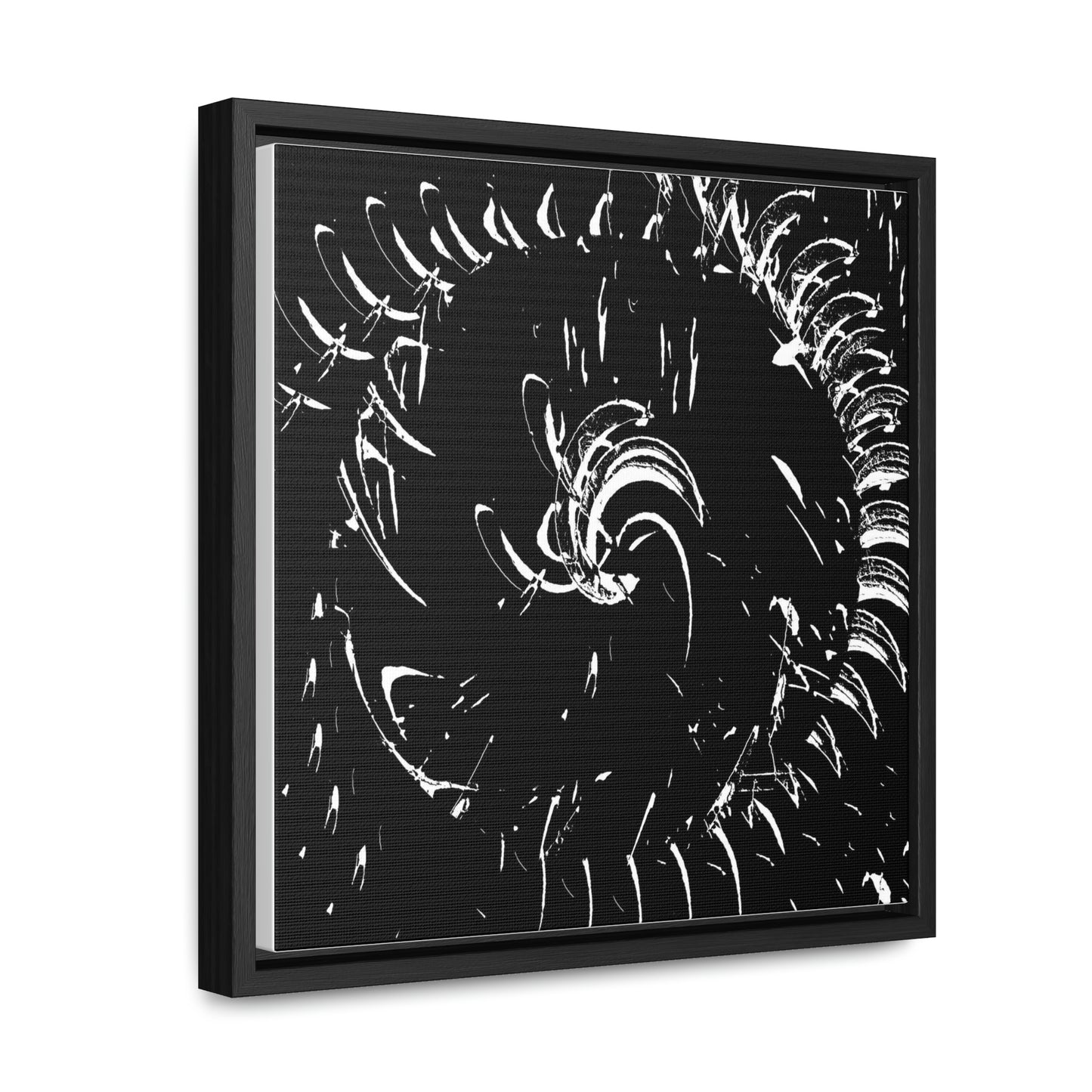 Gallery Canvas Wraps, Square Frame ... "Waning Moon" ... Central Idaho ... October 2022 ... Rendering Time: 22 Hours ... Original Works ...
