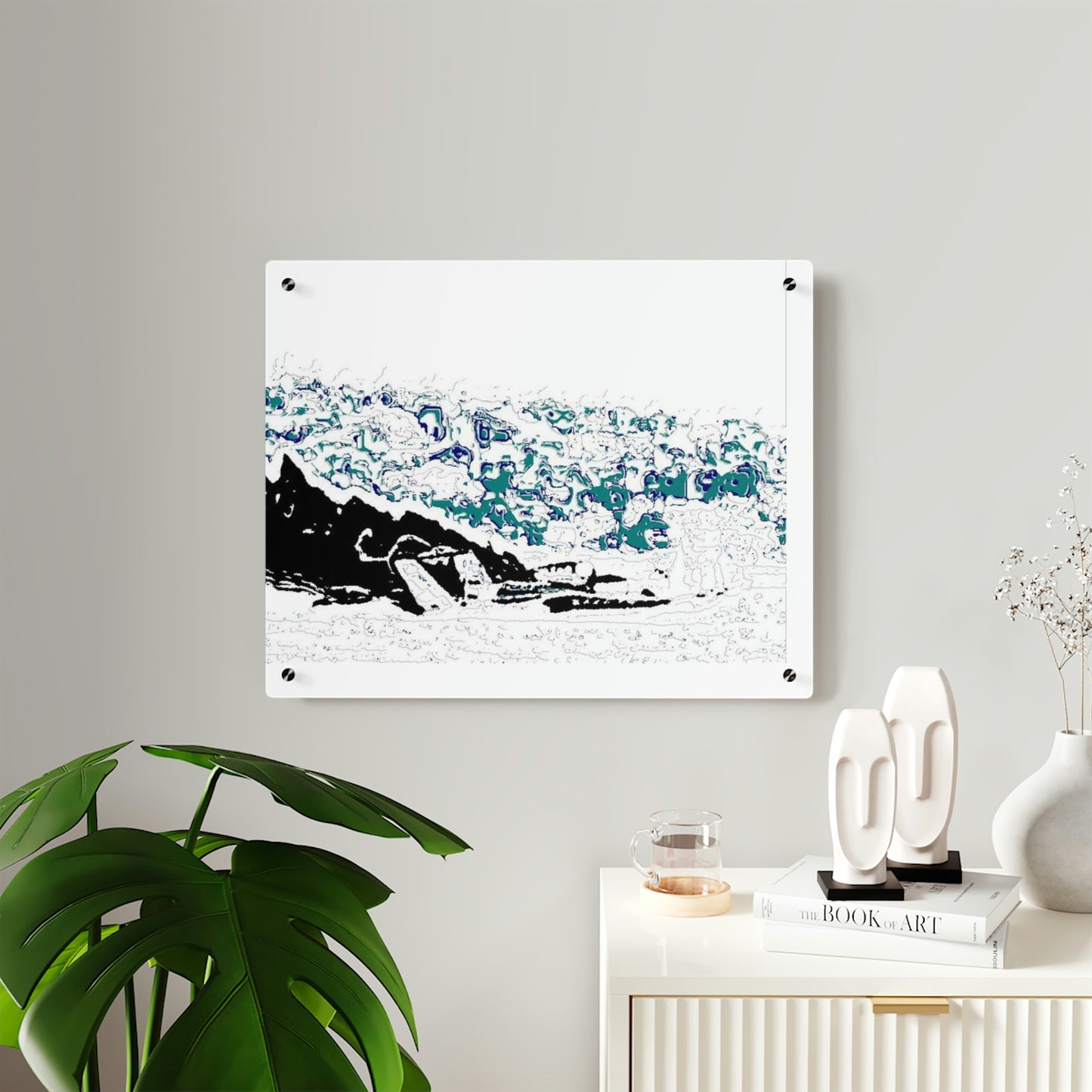 Acrylic Wall Art Panels ... Seattle Columbia Cup On Lake Washington ... "Dave Wilcox Heads For The Win" ... Associate Gift-Photo ... Original Works ...