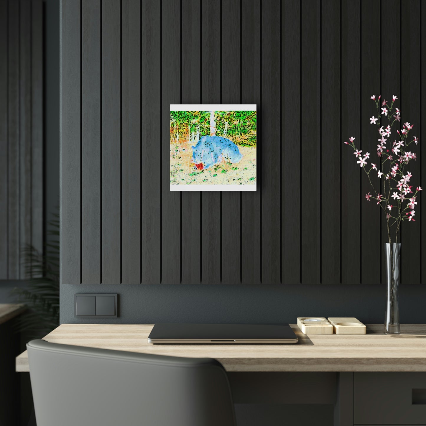 Acrylic Prints ... RCY: "Rhett Creek Yogi ... '500 Lbs Of Autumn Season Hunger' ..."  ... September 2022 ... Central Idaho ... Original Works ...