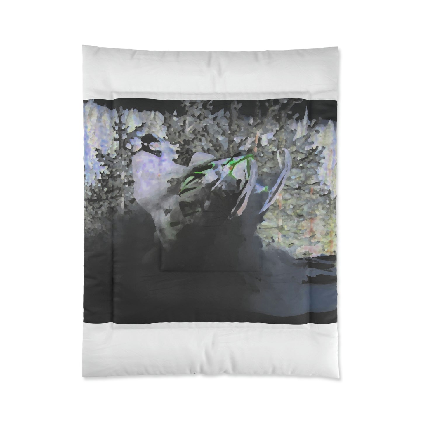 Comforter ... "Come Fly With Us At CIP Airways" .. CIP: Central_Idaho-Properties ...