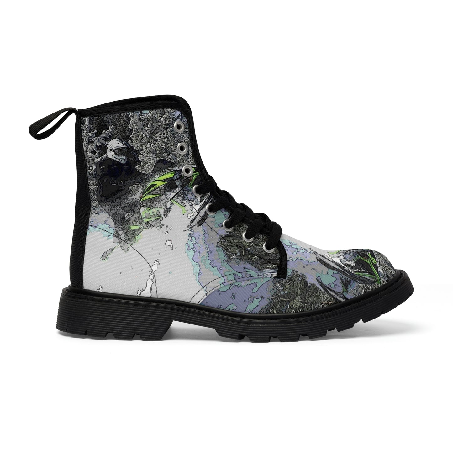 Men's Canvas Boots ... Come Fly With The Professionals ... CIP-Airways ... 'Getting-Er-Done' ... Original Works ... December 2022 ...