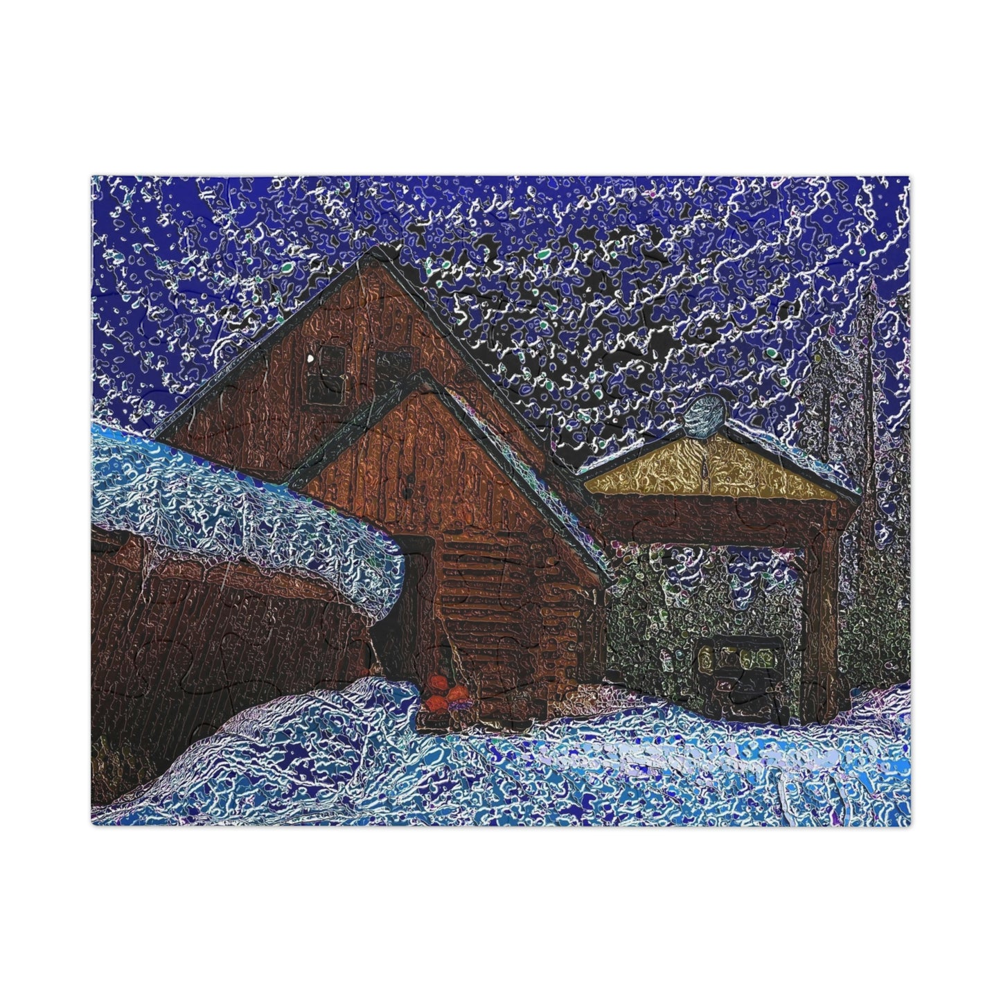Jigsaw Puzzle (30, 110, 252, 500,1000-Piece) ... Piece-By-Piece ... "Count The Hours & Enjoy The Colors..!" ... Original Works: Phots' Photo: Les Objets D'Art ...
