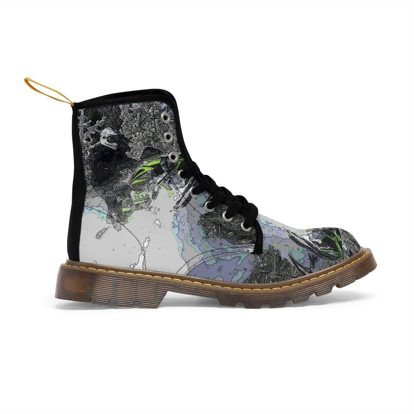 Men's Canvas Boots ... Come Fly With The Professionals ... CIP-Airways ... 'Getting-Er-Done' ... Original Works ... December 2022 ...