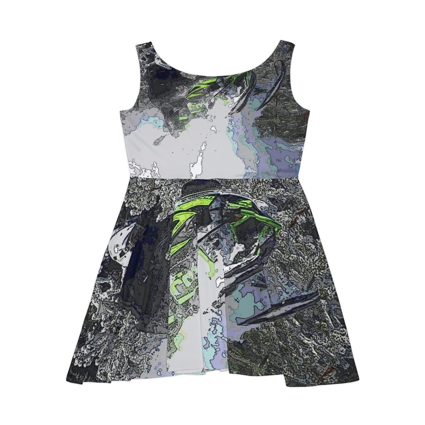 Women's Skater Dress ... Come Fly With The Professionals ... CIP-Airways ... 'Getting-Er-Done' ... Original Works ... December 2022 ...