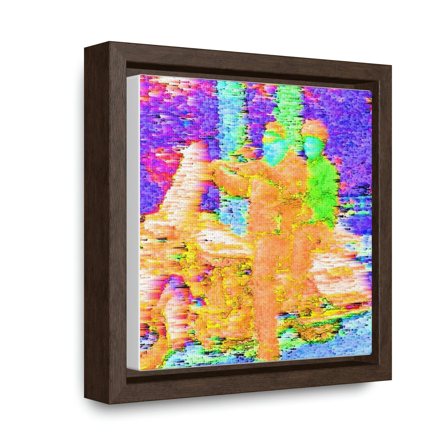 Gallery Canvas Wraps, Square Frame ...  "And 'I' Left His Dead A_s There By The Side-of-The-Road" ... Original Works ... (Grateful Dead: Me-And-My-Uncle)