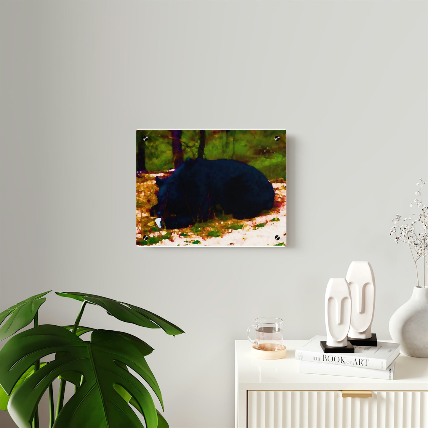 Acrylic Wall Art Panels ... RCY: "Rhett Creek Yogi ... '500 Lbs Of Autumn Season Hunger' ..."  ... September 2022 ... Central Idaho ... Original Works ...