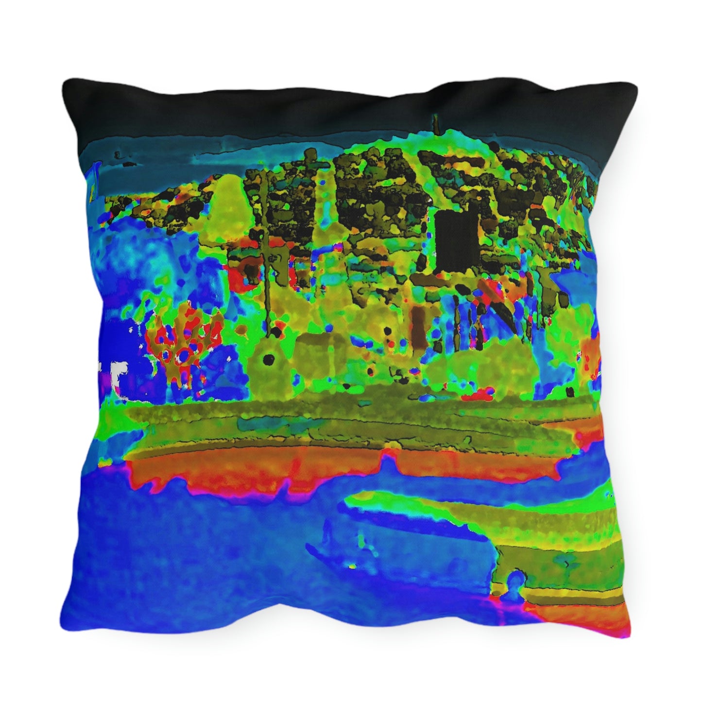 Outdoor Pillows ..."Lombard Street San Francisco, CA, USA" ... Family Archives 1970's ... Original Works ...