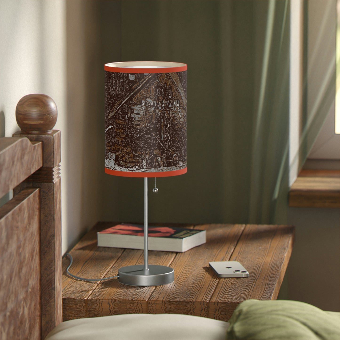 Lamp on a Stand, US|CA plug ... "A Bit Of Illumination For Your Cabin, Trailer, Boat-Yacht, RV, Home, Or Tiny-Home".