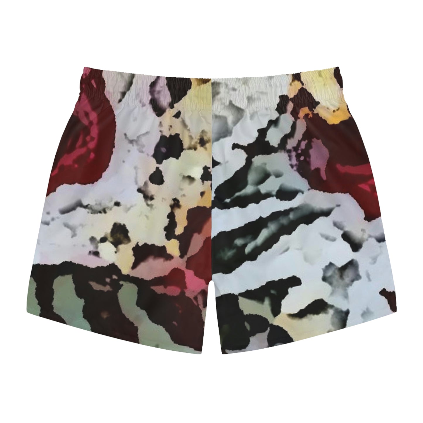 Swim Trunks ... "A Friendly Flower" ... Pointsettia 'Pointing' ... Original Works ... (Supplied Photograph) ...