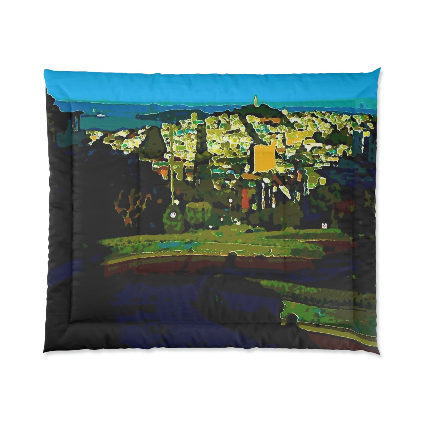 Comforter ... "Lombard Street San Francisco, CA, USA" ... Family Archives 1970's ... Original Works ...