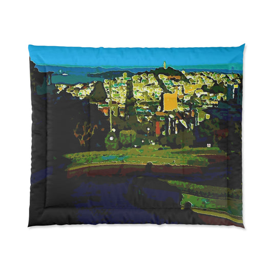 Comforter ... "Lombard Street San Francisco, CA, USA" ... Family Archives 1970's ... Original Works ...