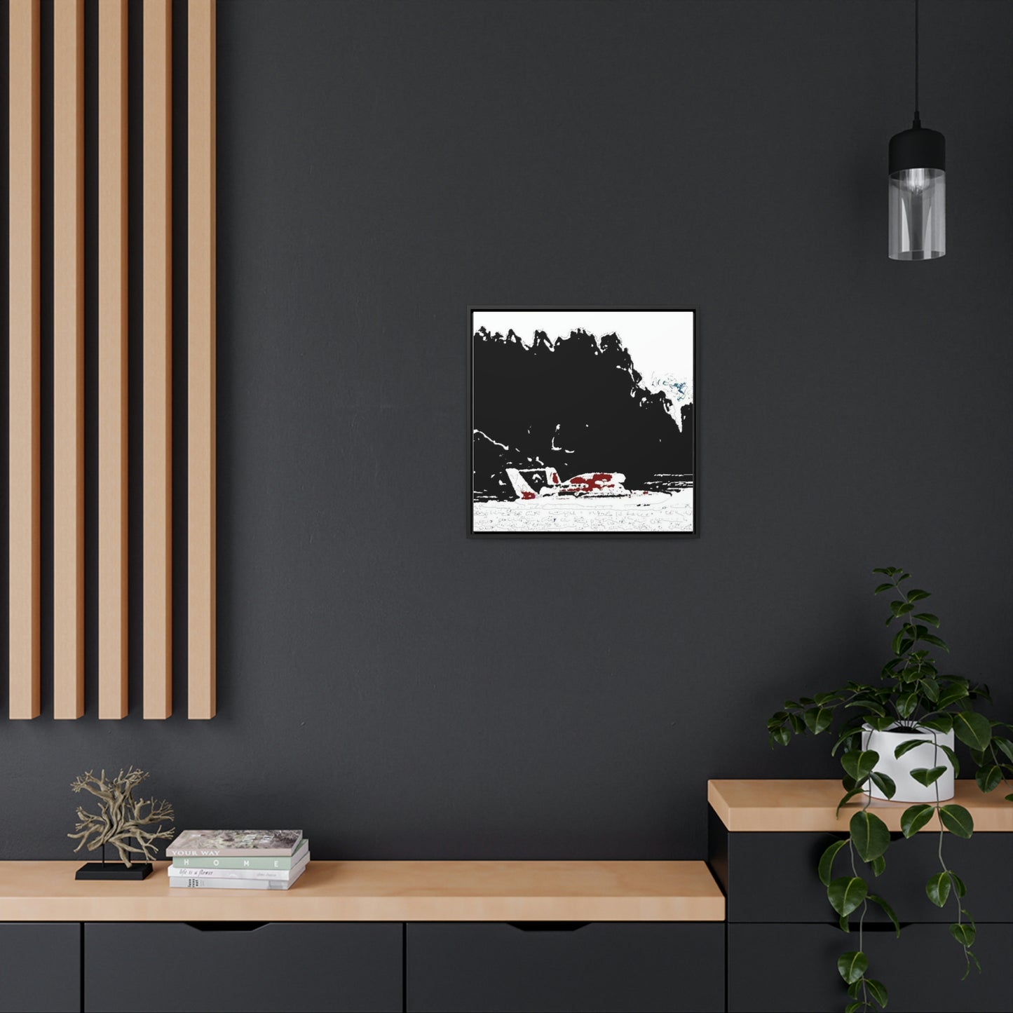 Gallery Canvas Wraps, Square Frame ...  Seattle Columbia Cup On Lake Washington ... "Dave Wilcox Heads For The Win" ... Associate Gift-Photo ... Original Works ...
