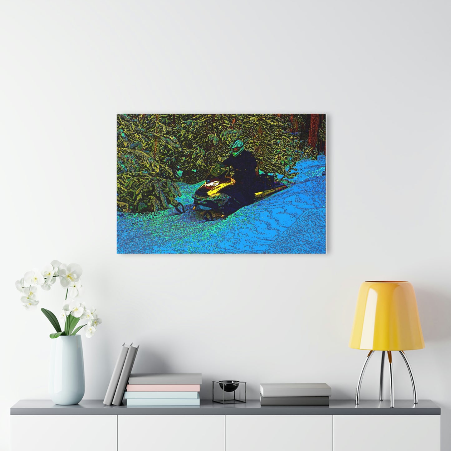 Acrylic Prints (French Cleat Hanging) ... Yep ... "Another Day ... Riding Through The Wilderness ... " ... February 2023 ... Original Works ...