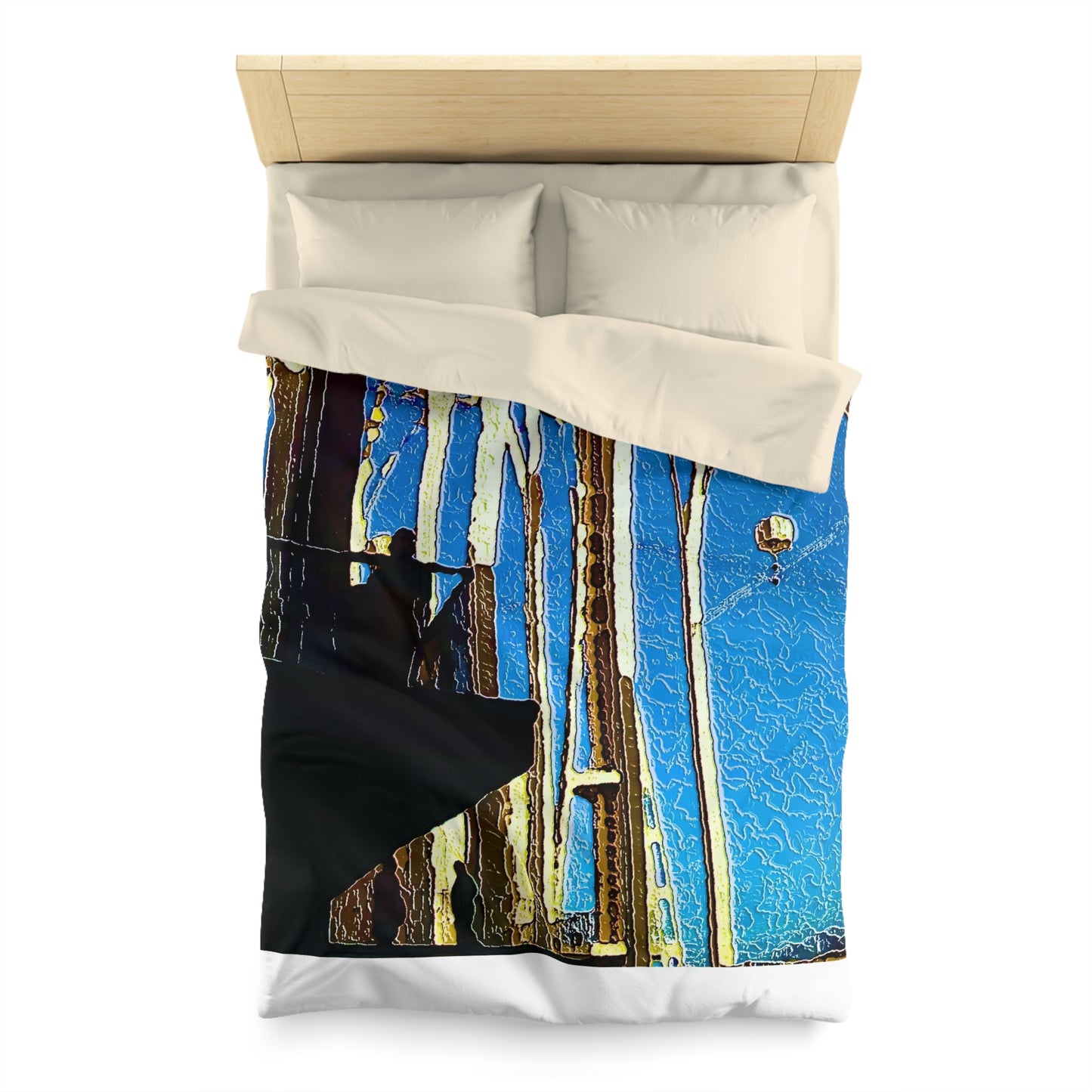 Microfiber Duvet Cover ... "Seattle's World Fair ... 'A Family Favourite' ..." Original Works ...