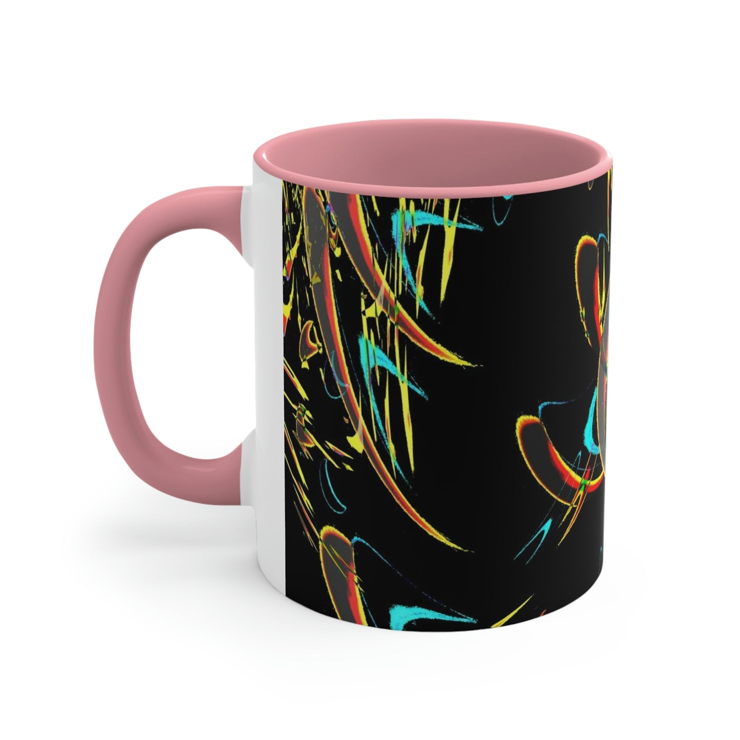 Accent Coffee Mug, 11oz ... "Waning Moon" ... Central Idaho ... October 2022 ... Rendering Time: 22 Hours ... Original Works ...