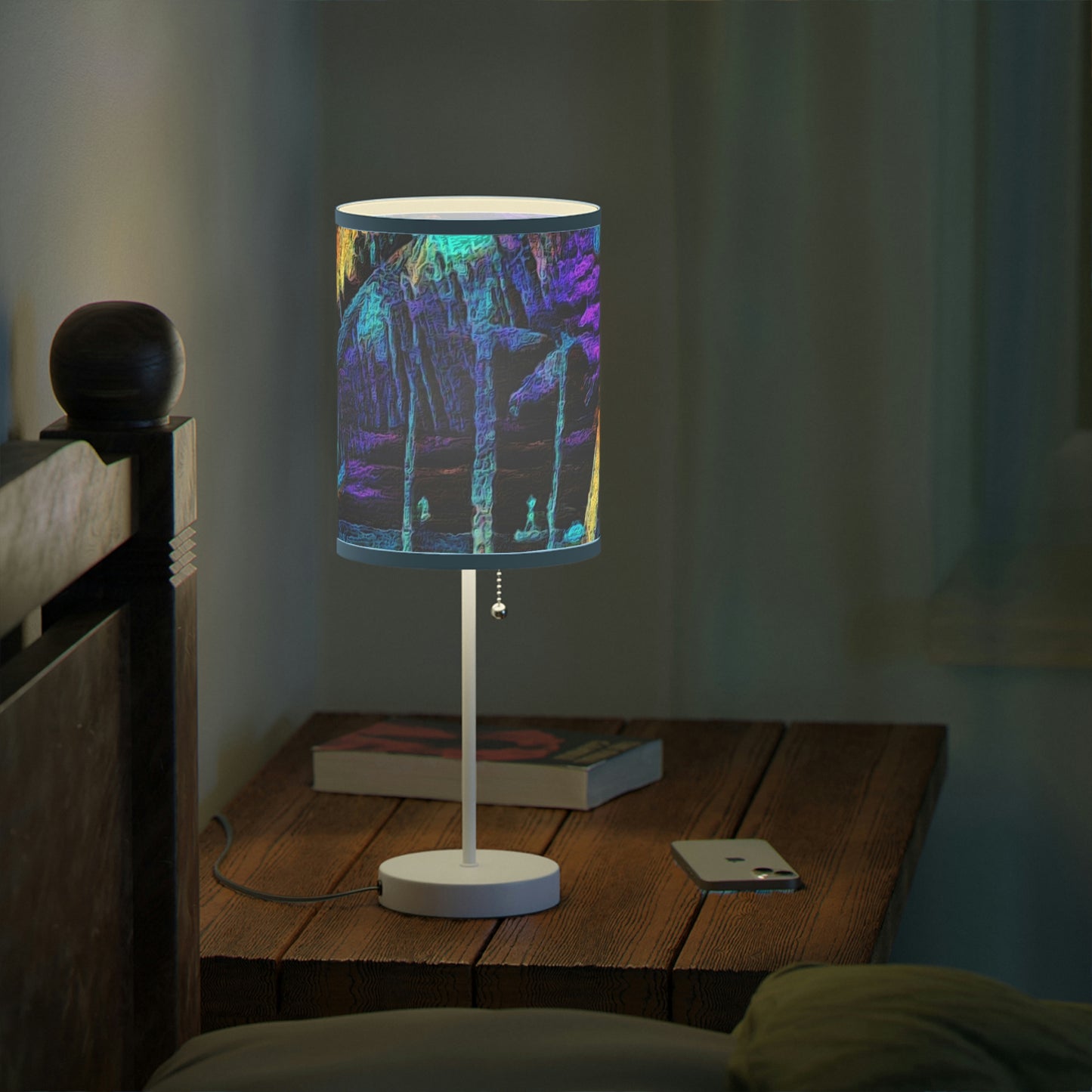 Lamp on a Stand, US|CA plug ... "The Royal Hawai'ian: Waikiki Beach_Beach" ... Honolulu, HI ... Ocotber 2014 (Halloween) ... Original Works ...