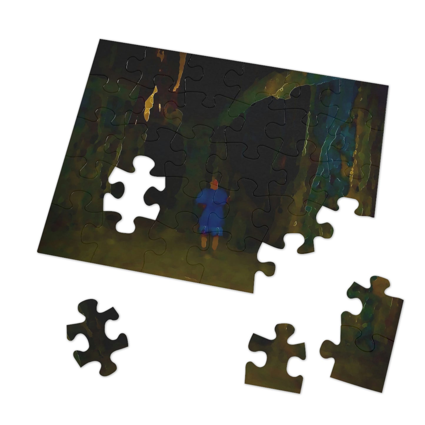 Jigsaw Puzzle (30, 110, 252, 500,1000-Piece) ... Piece-By-Piece ... "Count The Hours & Enjoy The Colors..!" ... Original Works: Phots' Photo: Les Objets D'Art ...