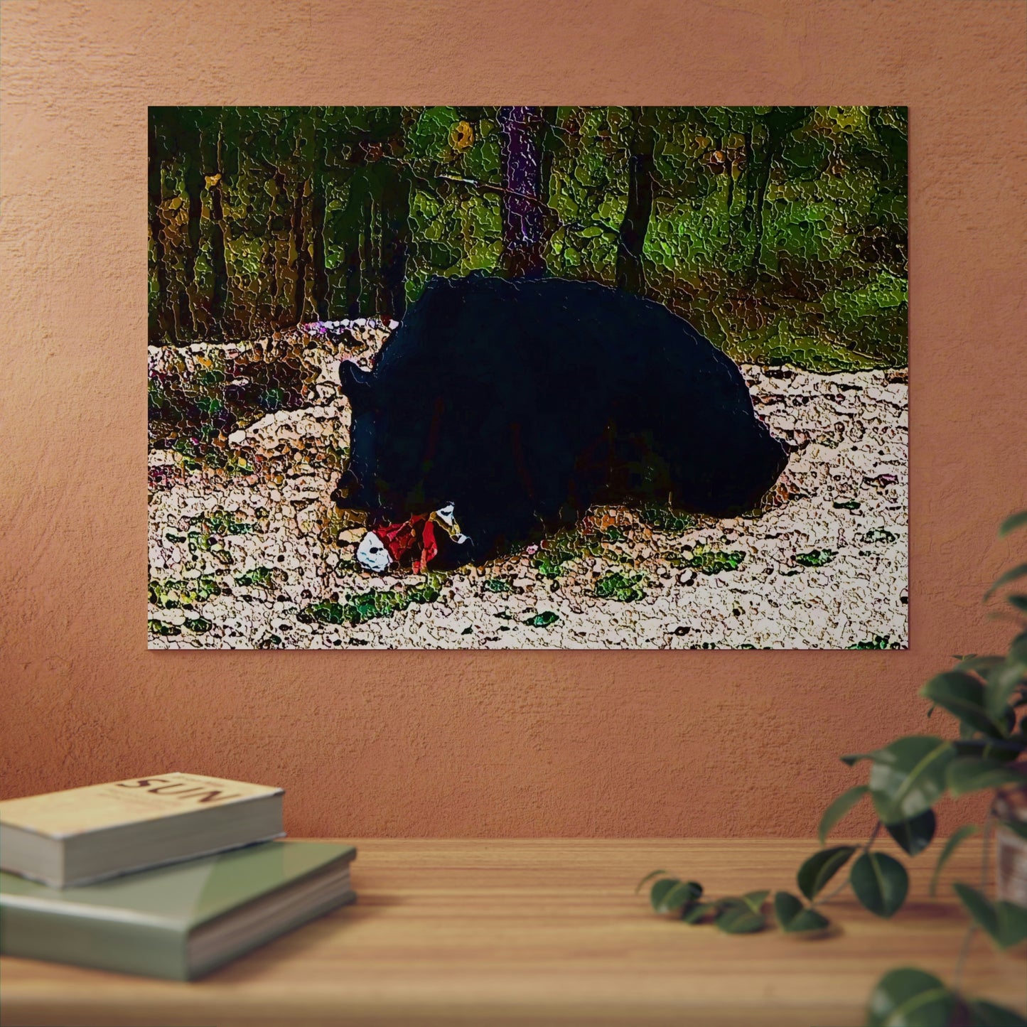 Aluminum Composite Panels ... A Local 'Yogi_2' ... RCY: "Rhett Creek Yogi: 500#'s Of Hungry Black Bear" ... 28-29Sep23 ... Original Works ... Client Project-Folio ...