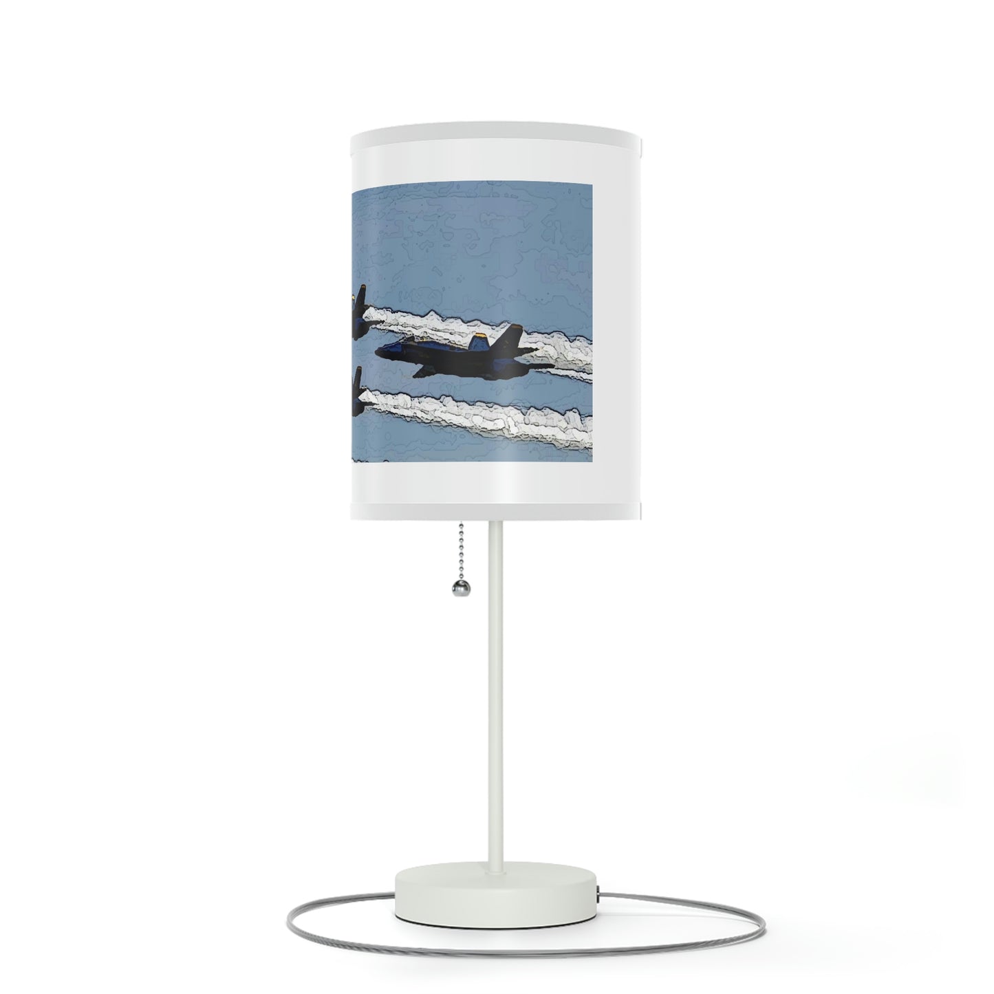 Lamp on a Stand, US|CA plug ... Seattle Seafair ..."Blue Angels Run Over Lake Washington" ... Circa Mid 1980's ... Dr FJ Holt ... Original Works ...