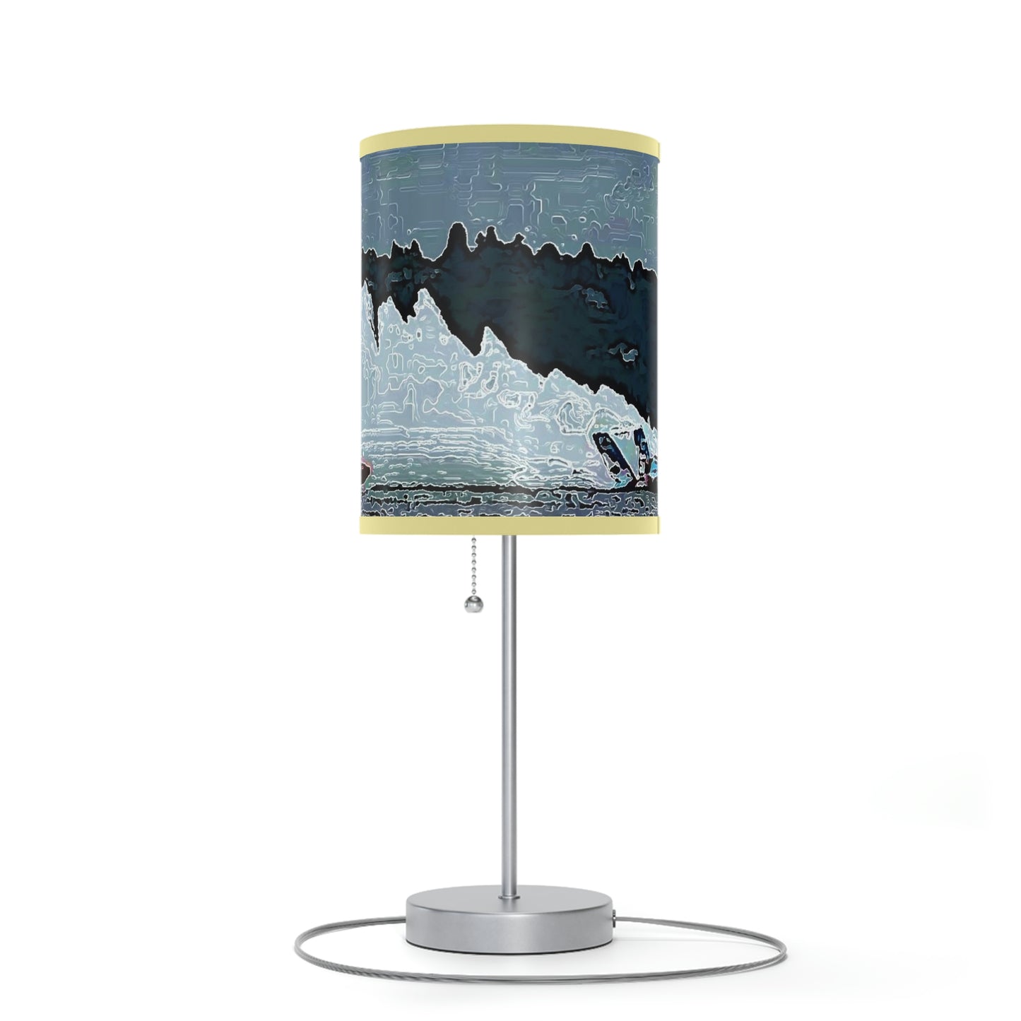 Lamp on a Stand, US|CA plug ... Seattle Columbia Cup On Lake Washington ... "Dave Wilcox Heads For The Win" ... Associate Gift-Photo ... Original Works ...