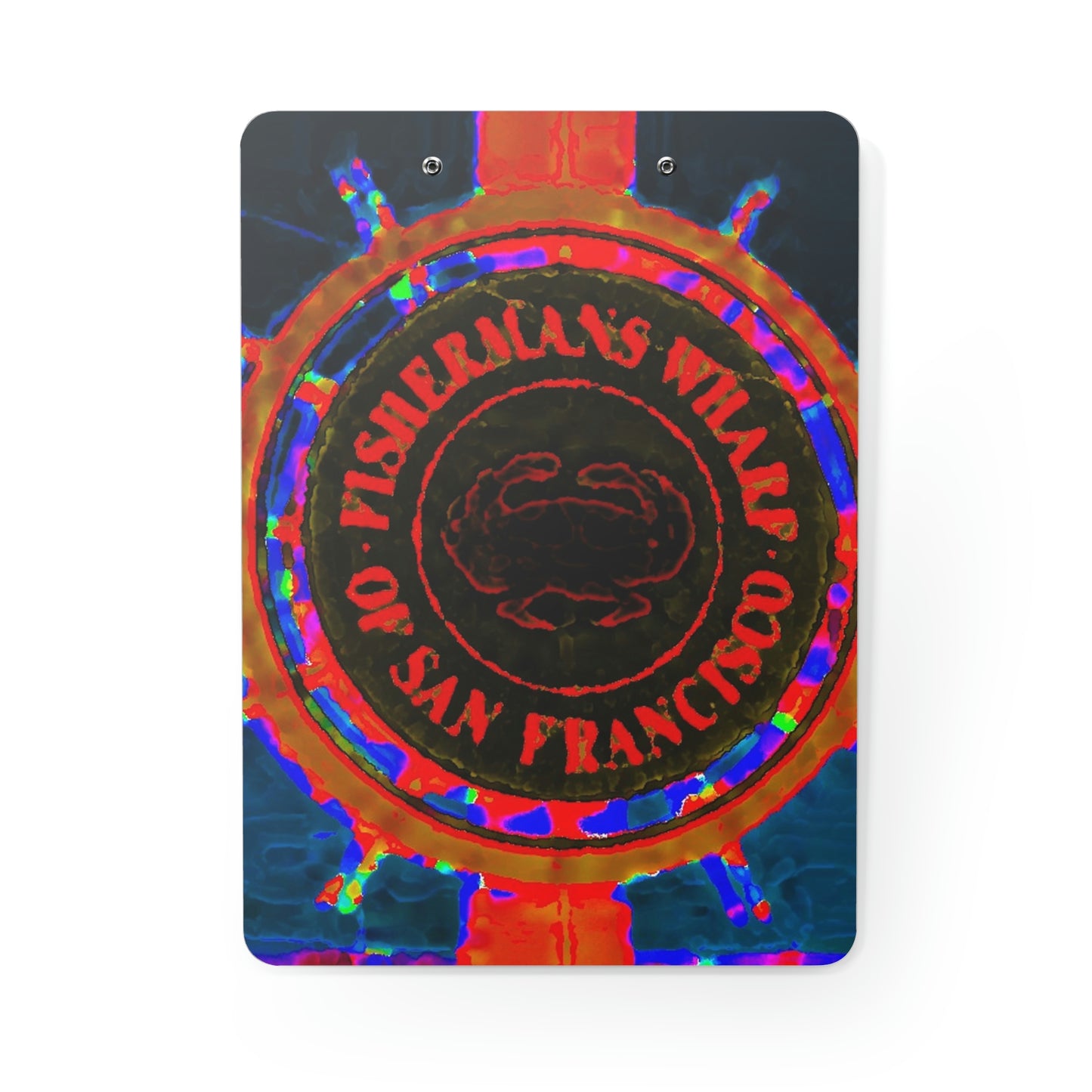 Clipboard ... "No.9 Fishermen's Grotto - Fishermen's Wharf, SF, California" ... Family Archives: 1970's ... Original Works ...
