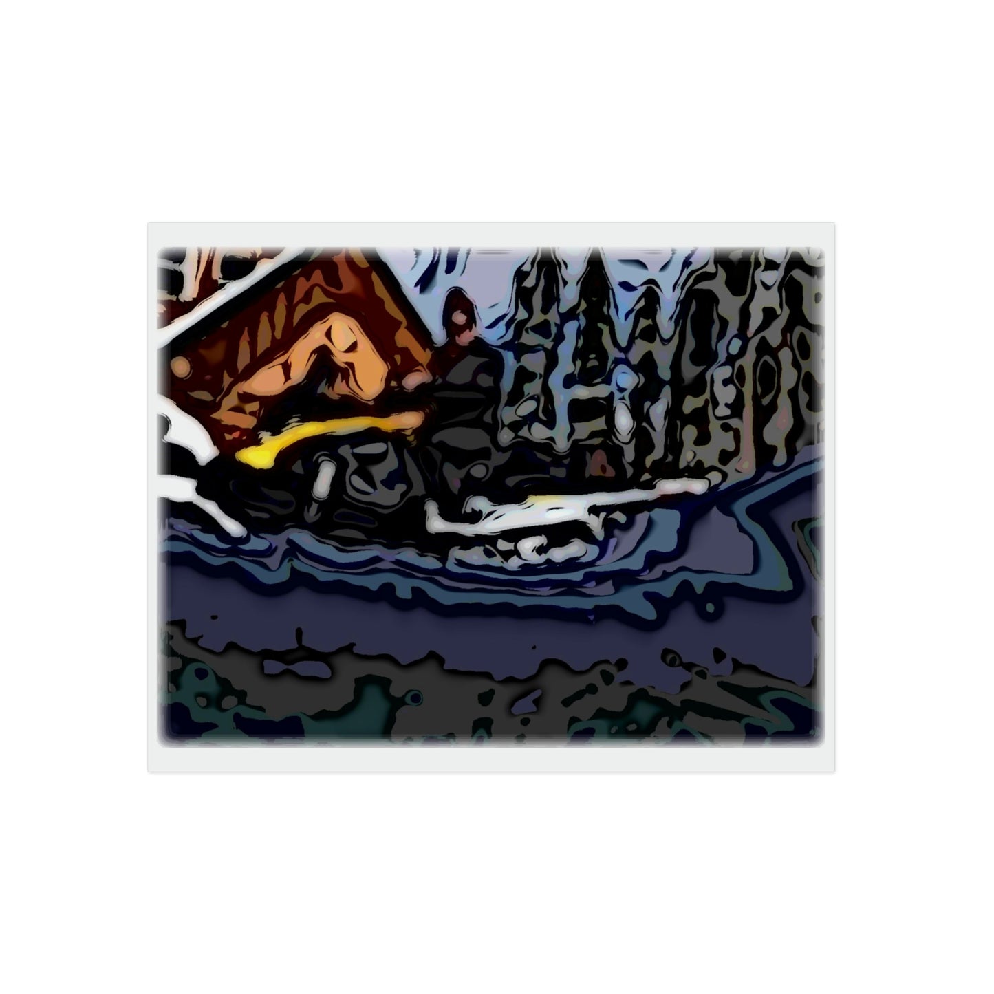 Aluminum Composite Panels ... "Oilification Extreme" ... April Fools Day Storm: 3'+ In-Three-Days ... Central Idaho, USA ... Original Works ...