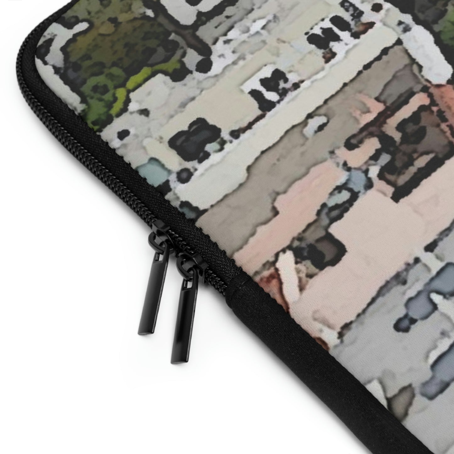 Laptop Sleeve ... A Crazy Street ... 'Eight Winding Curve-Switchbacks' ... "Lombard Street, San Francisco, CA' ... Family Archives: 1970's ... Original Works ...