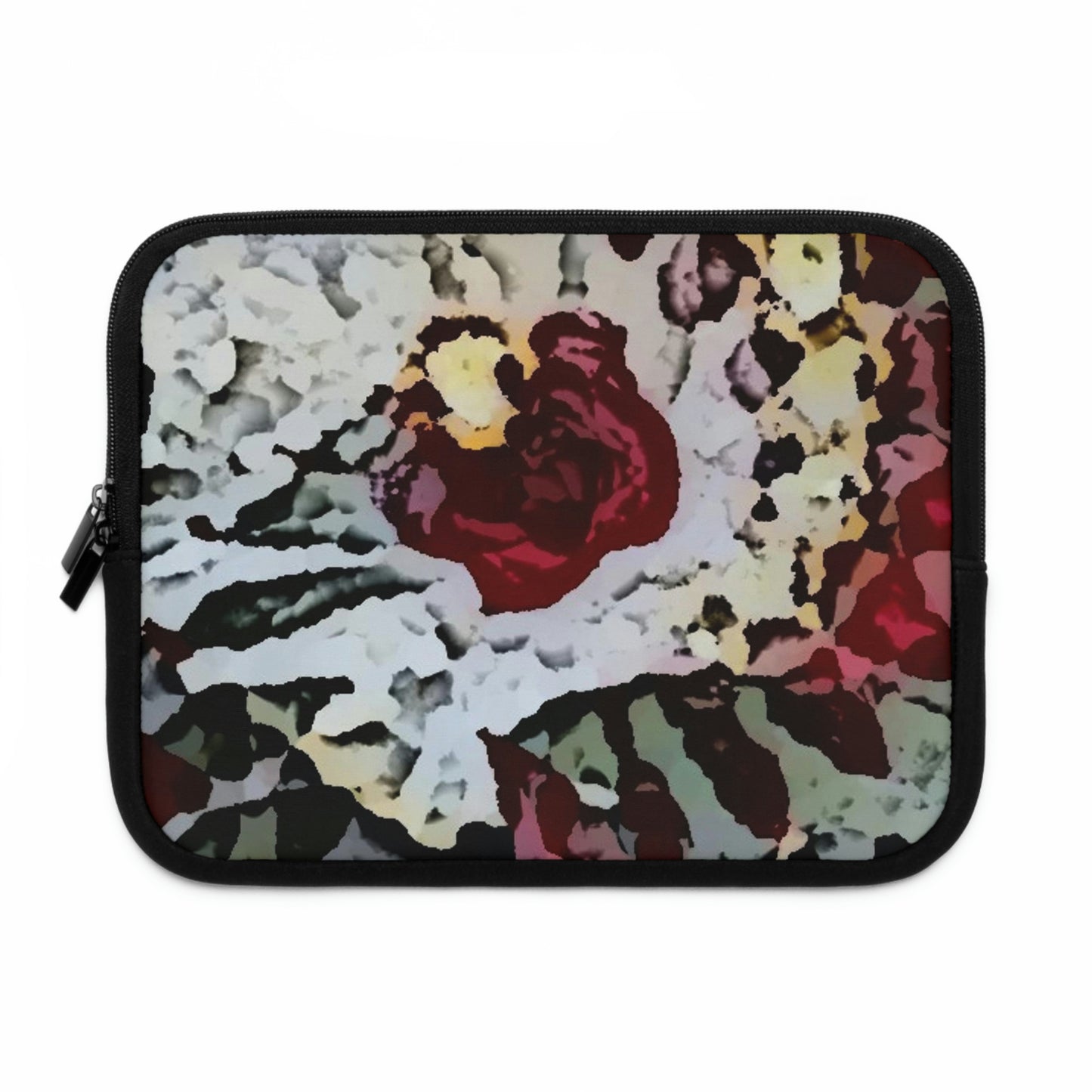Laptop Sleeve ... "A Friendly Flower" ... Pointsettia 'Pointing' ... Original Works ... (Supplied Photograph) ...