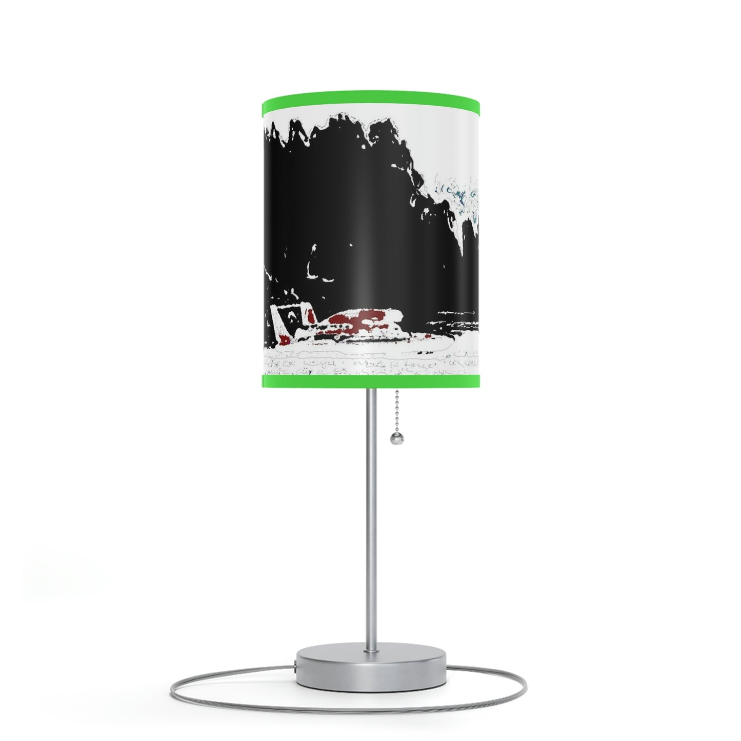 Lamp on a Stand, US|CA plug ... Seattle Columbia Cup On Lake Washington ... "Dave Wilcox Heads For The Win" ... Associate Gift-Photo ... Original Works ...