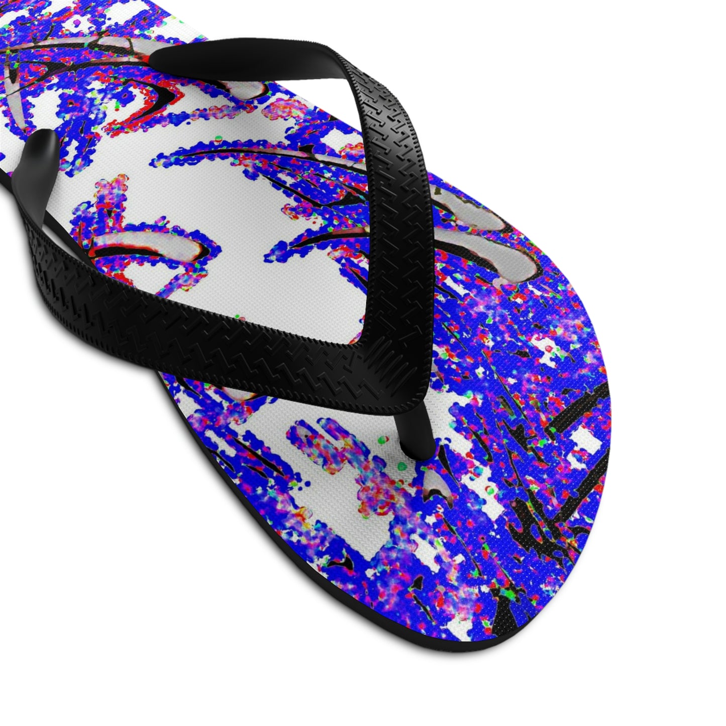 Unisex Flip-Flops ... "Waning Moon" ... Central Idaho ... October 2022 ... Rendering Time: 22 Hours ... Original Works ...
