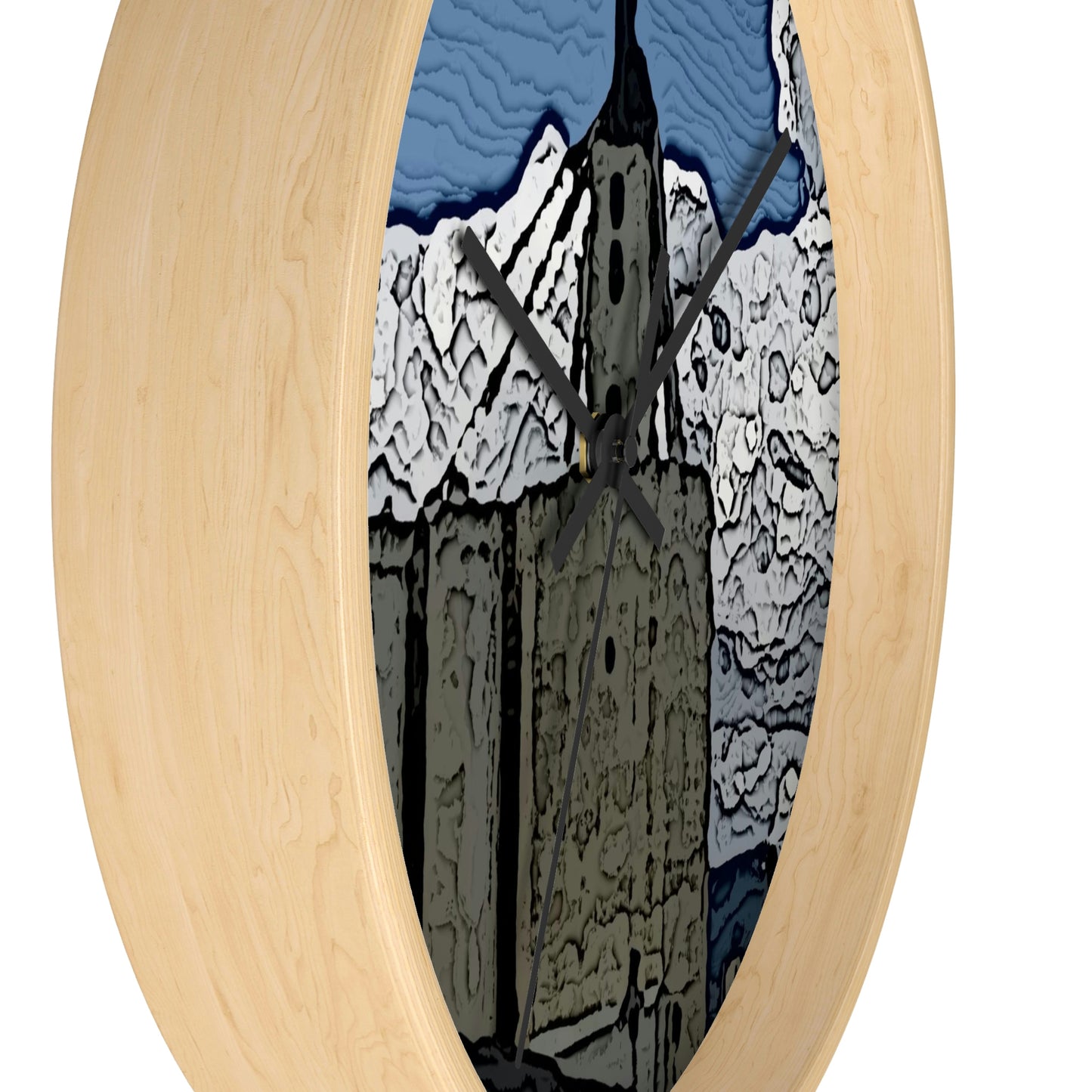 Wall clock ... "ICP: Idaho County Propane ... 'Production Facilities Grangeville, Idaho' ... "  Original Works: Rendering Time: 10 Hours ...